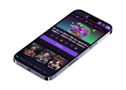 Dexsport.io på mobil med bonus for sport og casino