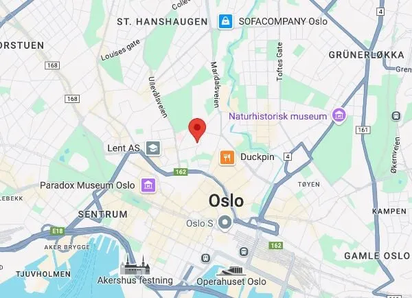 Fredensborgveien 22G, 0177 Oslo på Google Maps